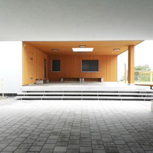 gedeckter Aussenbereich